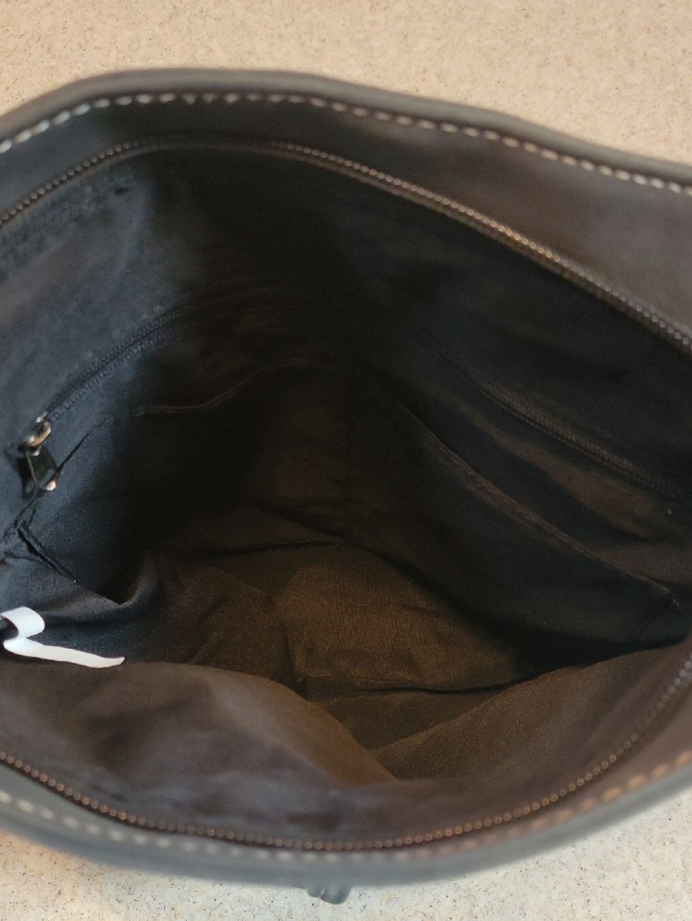 Gray Faux Leather Multi Pocket Crossbody Bag Y2K Utility Organizer Purse - Picture 5 of 11